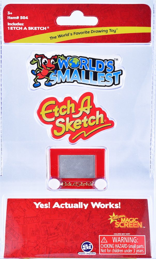 Amazon | Etch A Sketch Miniature Edition- Pocket Sized Classic